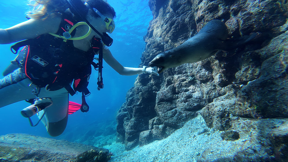 Leslie in Baja California, Mexico